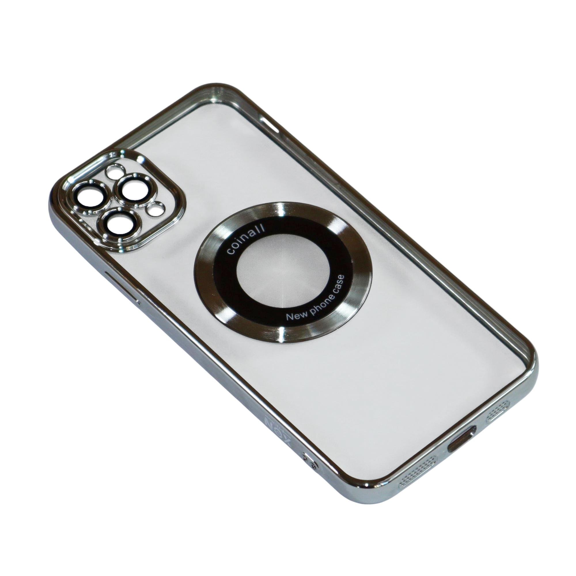 Магнитный чехол XON PhoneCase Magnetic для iPhone 11 Pro Max (PCMC1111400G 8154) Серый/Прозрачный Магнитный чехол XON PhoneCase Magnetic для iPhone 11 Pro Max (PCMC1111400G 8154) Серый/Прозрачный