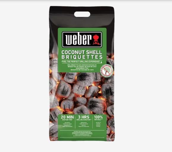 Брикети Weber из кокосовой стружки 4 кг (18401) - фото 2