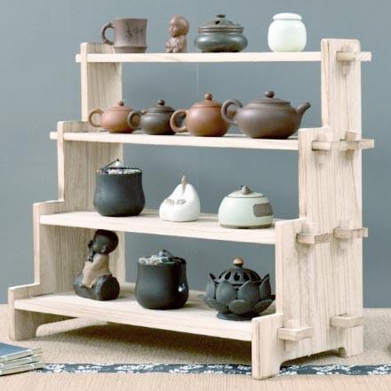 Полка настольная из дерева Атбасар 4 Бланже (ПСТ/402501)