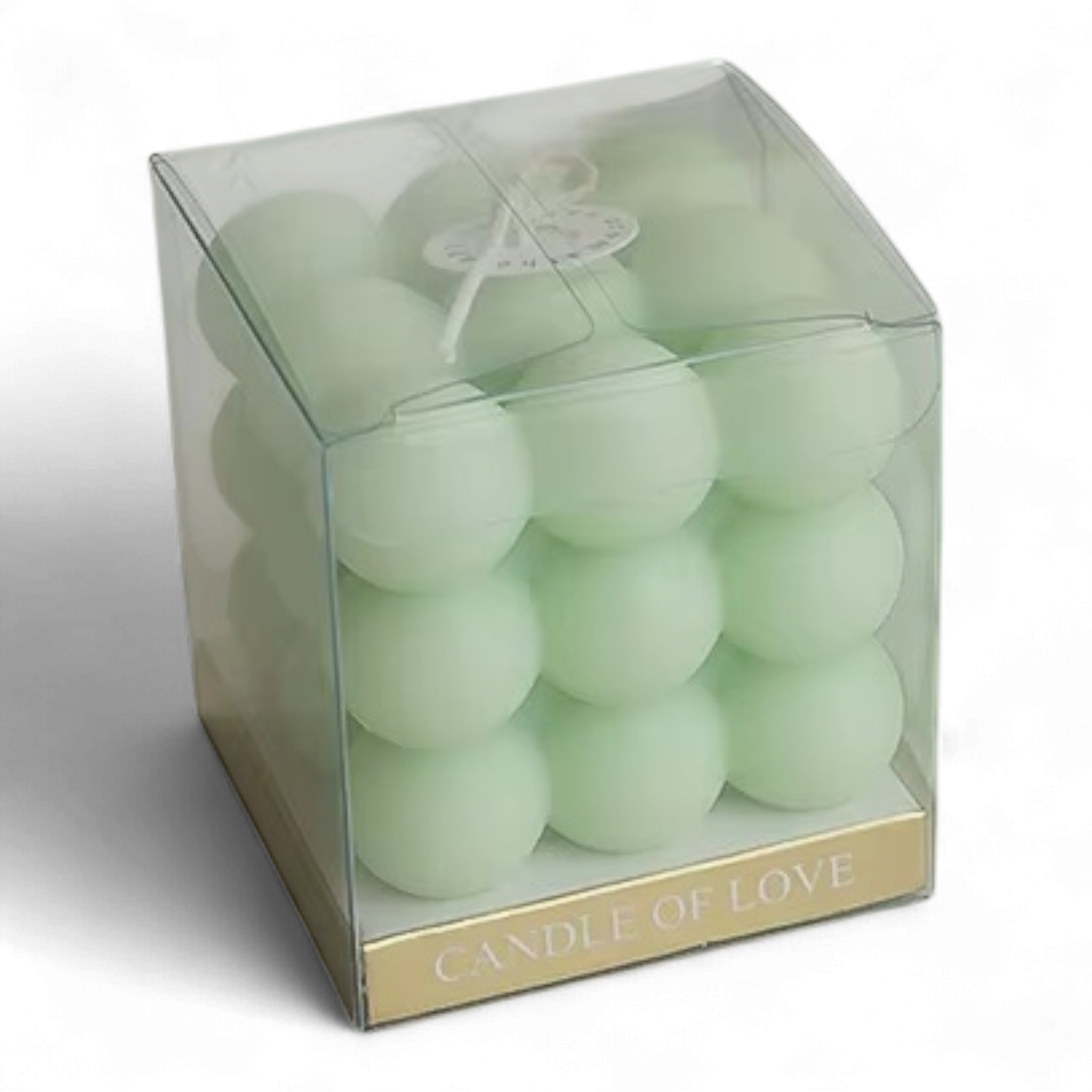 Свеча пузырьково-кубическая Du Song Светло-зеленая (00012) - фото 3 Свеча пузырьково-кубическая Du Song Светло-зеленая (00012) - фото 3