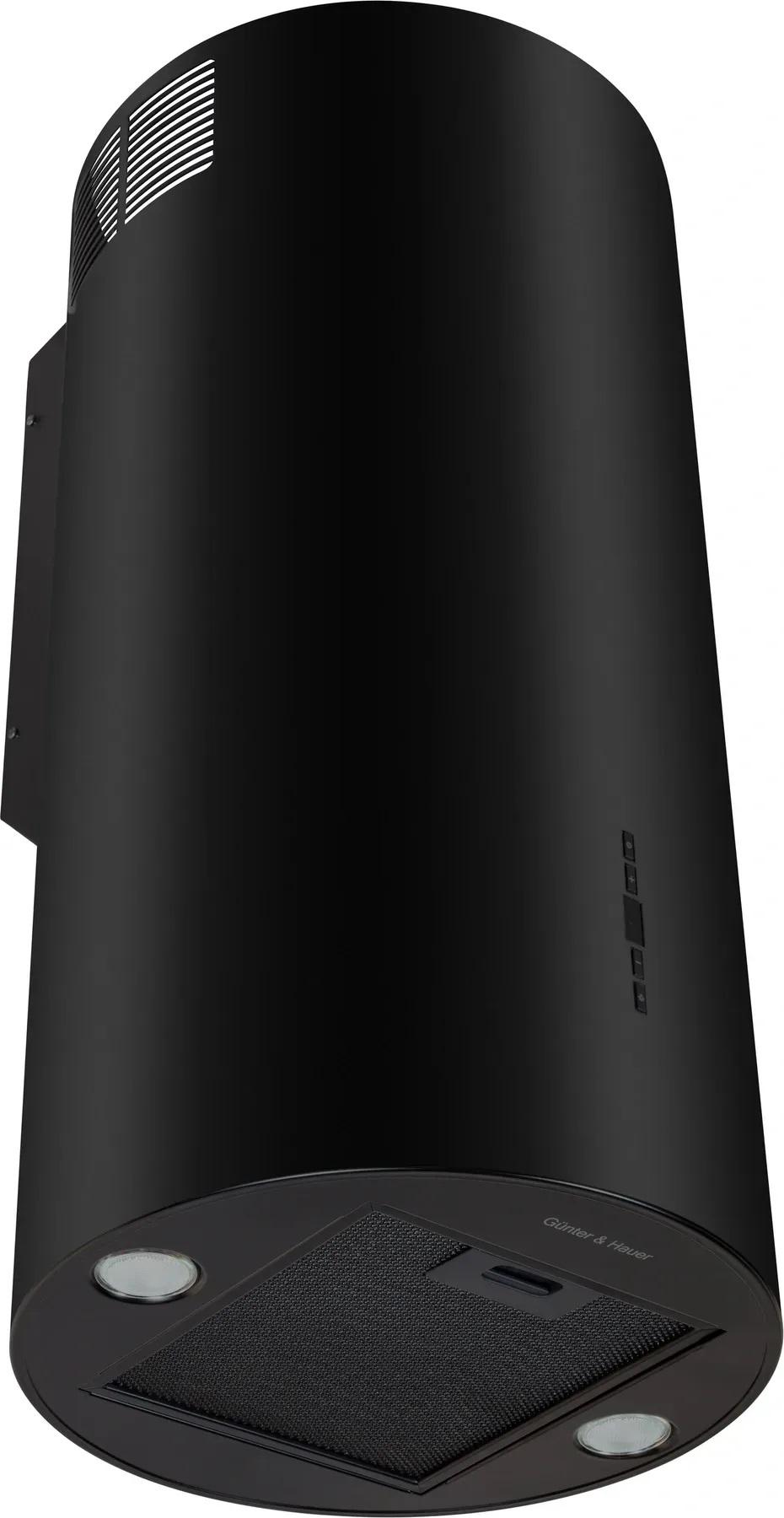 Витяжка циліндрична Gunter&Hauer MARGARETTE WALL BL з LED підсвіткою Чорний - фото 8