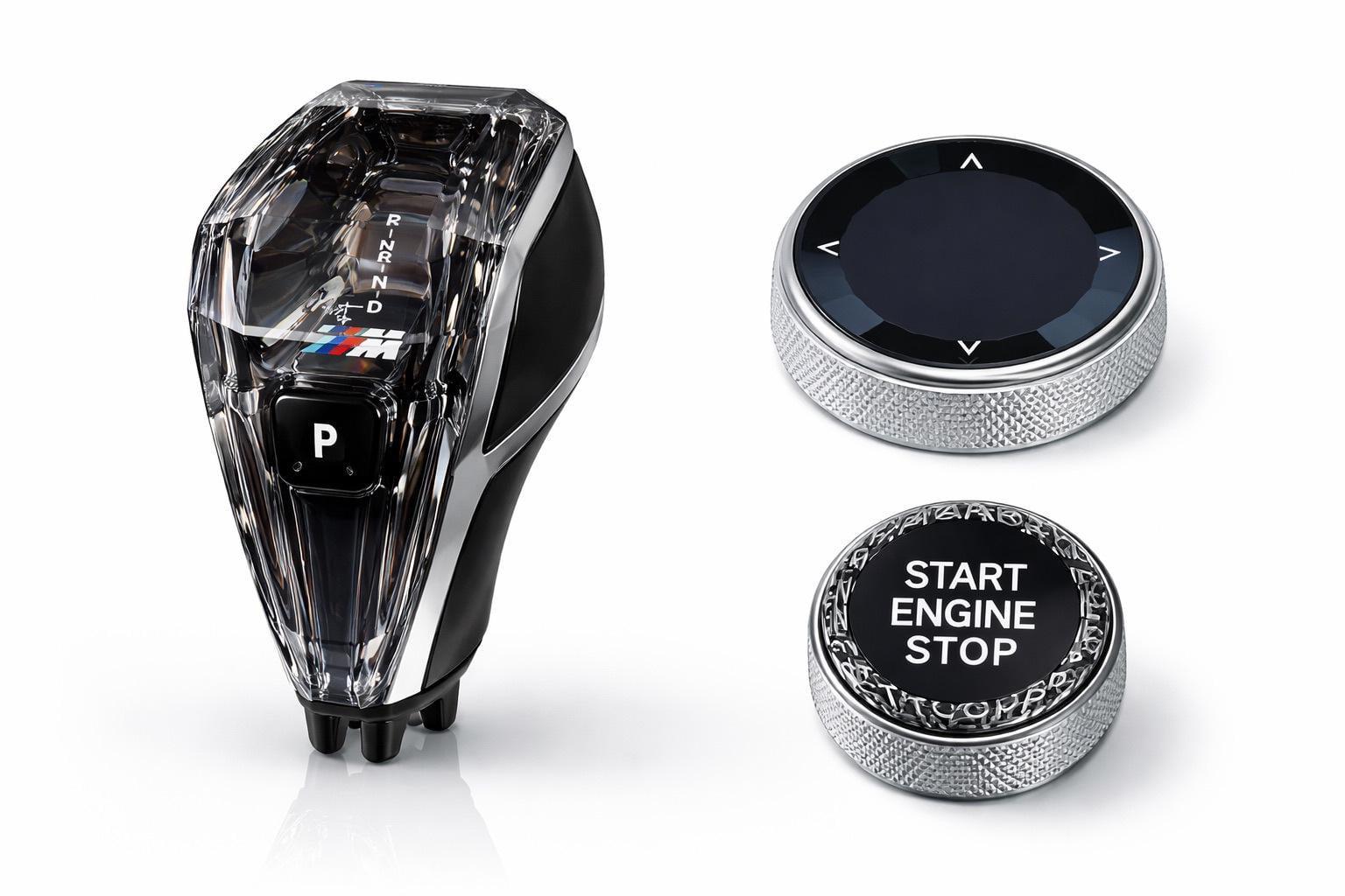 Комплект хрустальных элементов салона GBT селектор АКПП/кнопки для BMW X4 G02 2018- рр. Черный (187944) Комплект хрустальных элементов салона GBT селектор АКПП/кнопки для BMW X4 G02 2018- рр. Черный (187944)