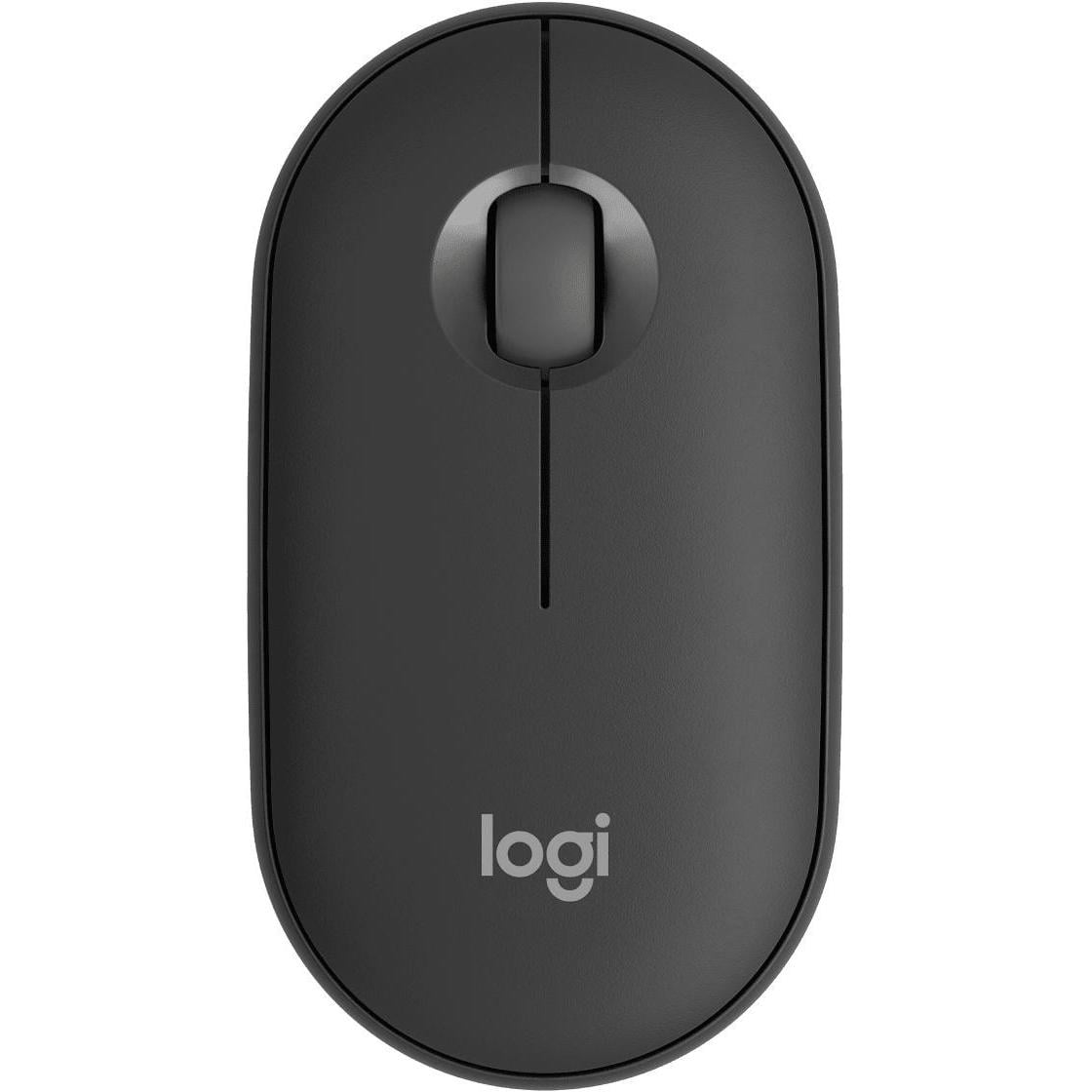 Комп'ютерна мишка Logitech Pebble Mouse 2 M350s бездротова Bluetooth 4000 DPI Graphite (910-007015)