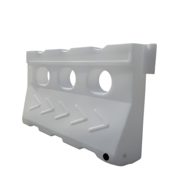 Барьер водоналивной выдувной 128х48х80 см Белый (408)