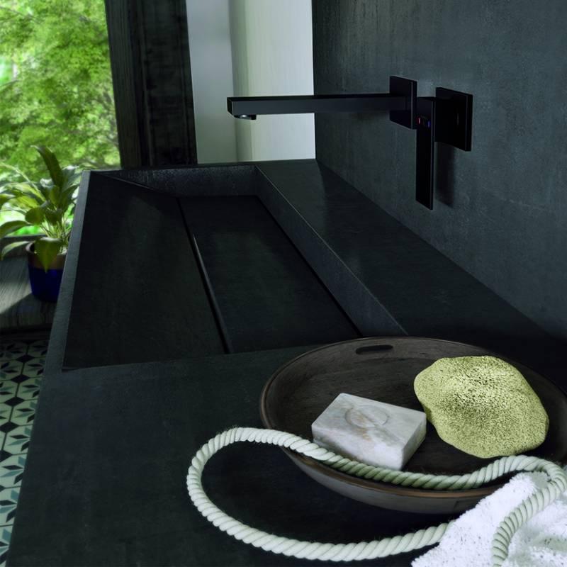 Змішувач для раковини Steinberg 160 1814 3 S одноважільний настінний Чорний (24647248) - фото 3 Змішувач для раковини Steinberg 160 1814 3 S одноважільний настінний Чорний (24647248) - фото 3