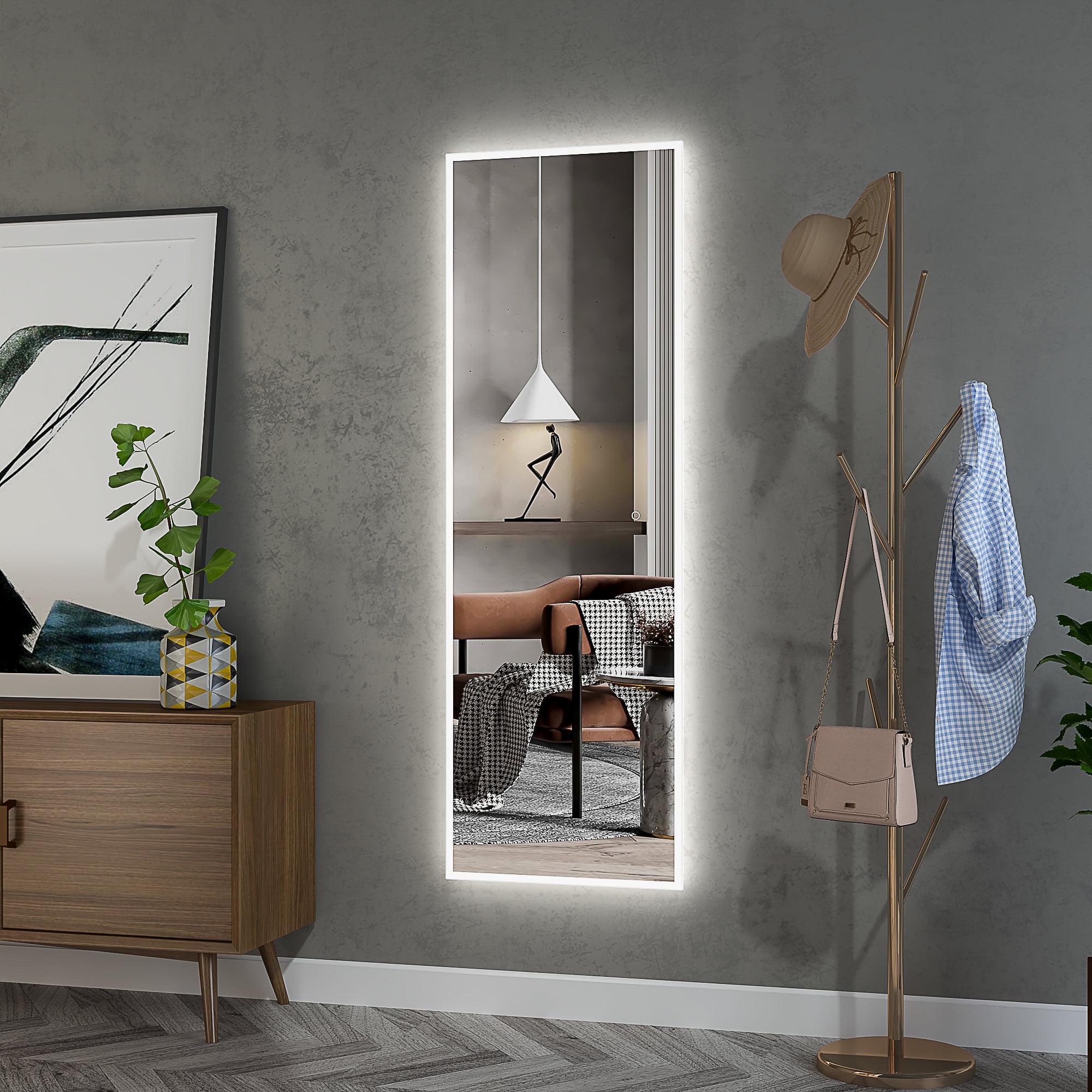 Зеркало Dim Dzerkal AGORDO с LED-подсветкой + сенсорное управление + подогрев 50х70 см (1958)