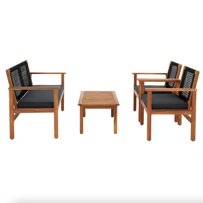 Комплект садовой мебели Di Volio Marata Черный (4919)