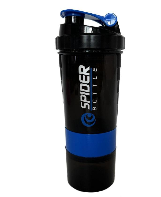 Шейкер спортивный EasyFit Spider 0,5 л Черно-синий (EF-7200-BE) Шейкер спортивный EasyFit Spider 0,5 л Черно-синий (EF-7200-BE)