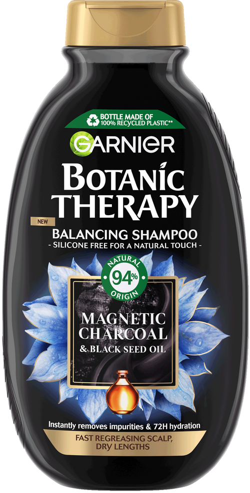 Шампунь Garnier Botanic Therapy магнетичне Вугілля та чорний Кмин 400 мл - фото 1