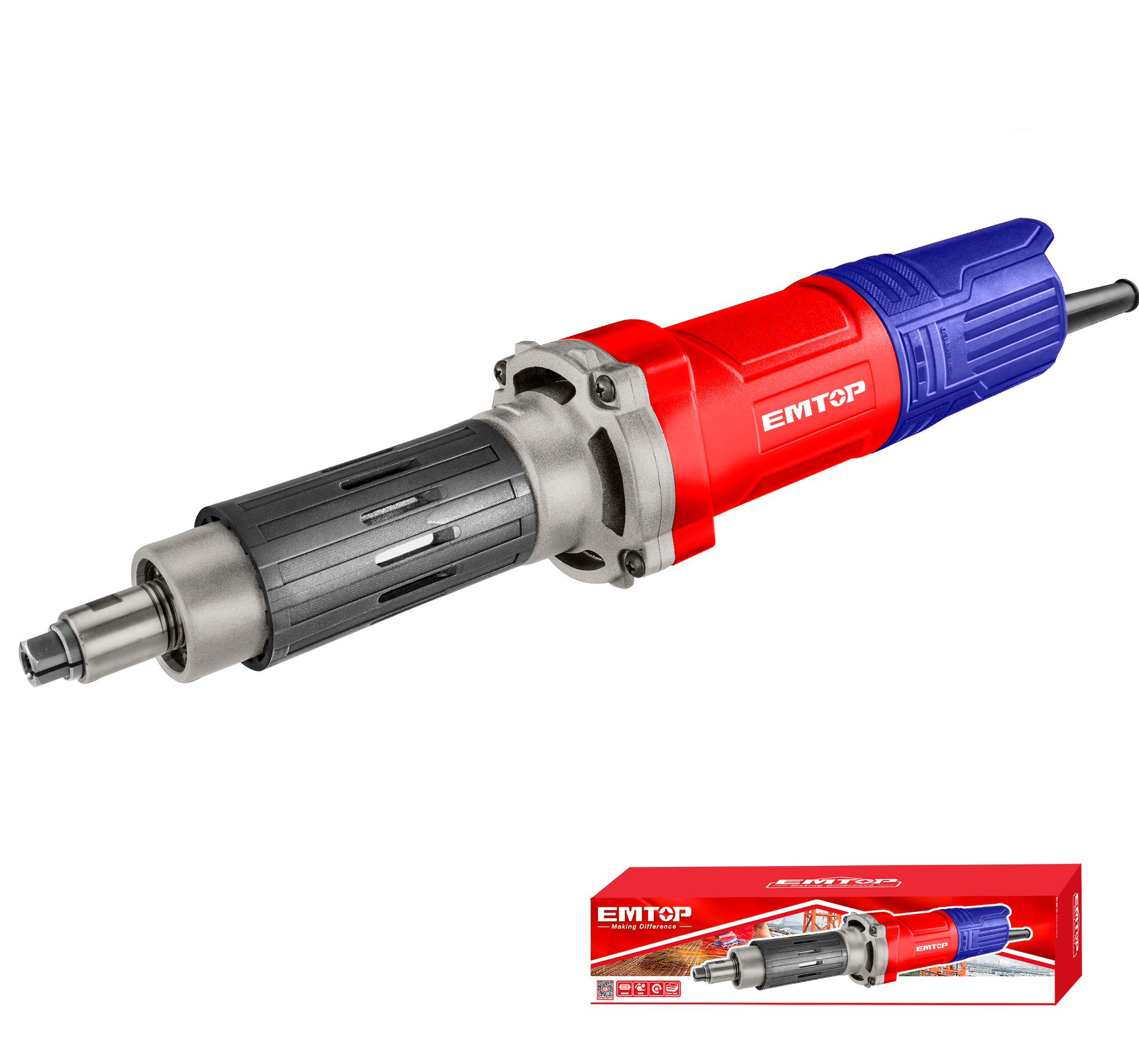 Шліфмашина пряма EMTOP EDGD5501 Шліфмашина пряма EMTOP EDGD5501