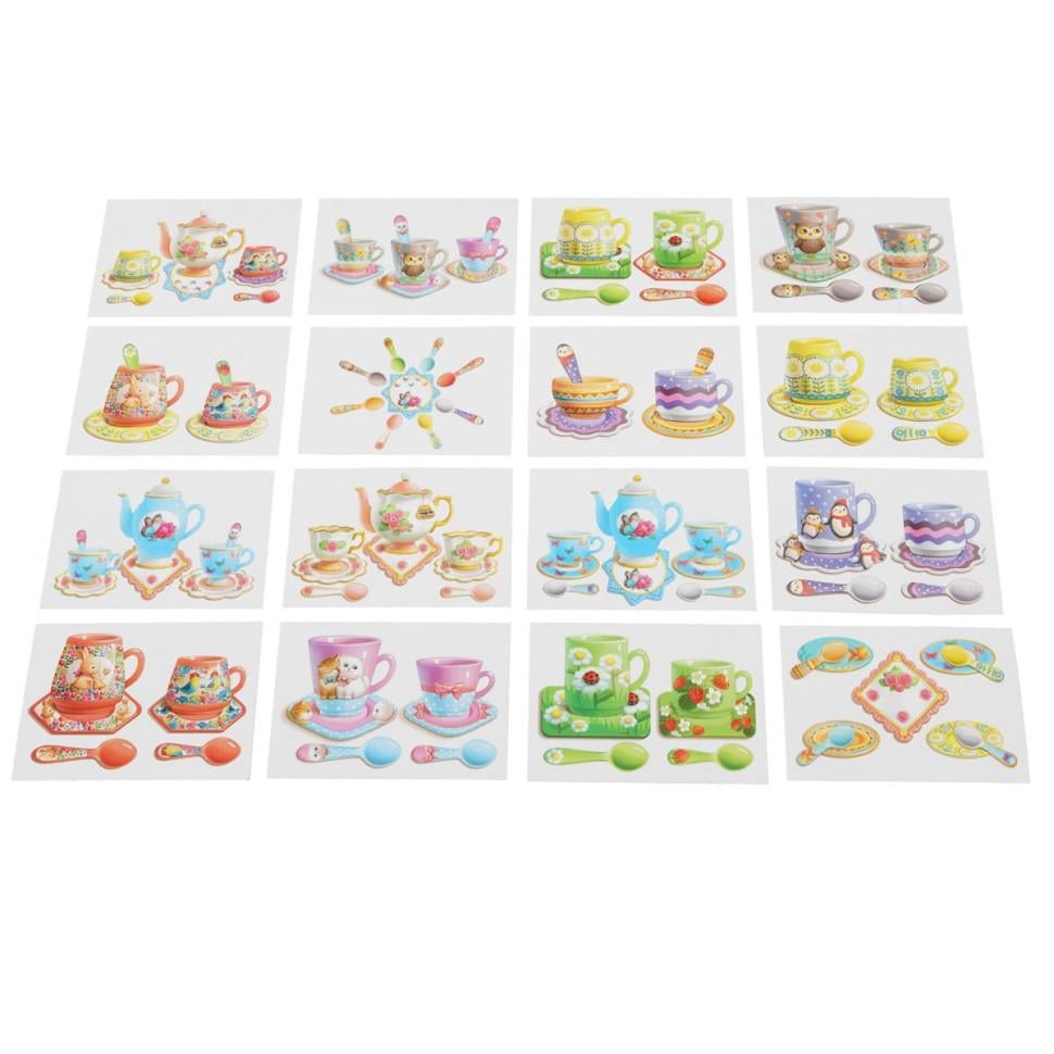 Іграшка дитяча дерев'яна Ubumblebees PSD191 Веселе чаювання