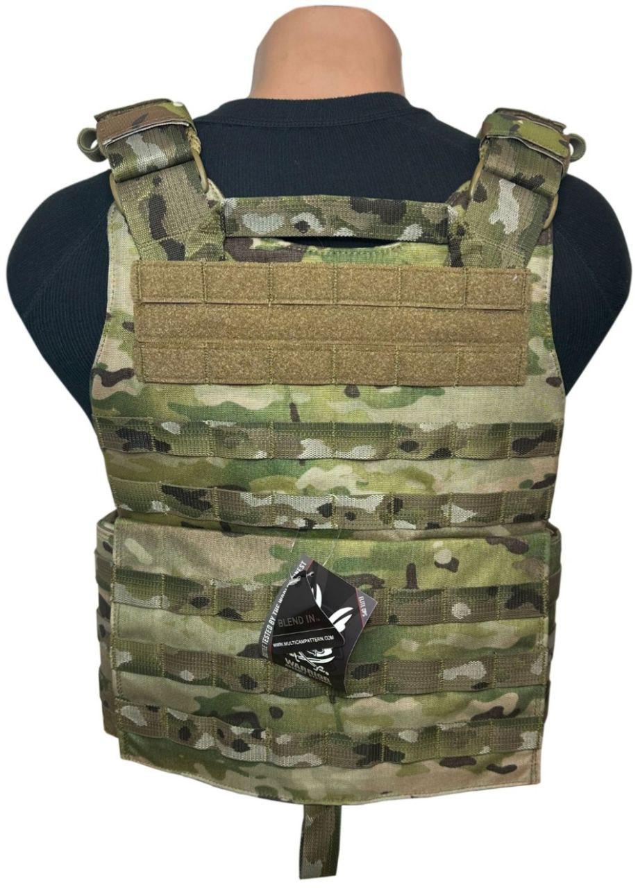 Плитоноска Warrior Assault Systems Quad Release Carrier с подсумками АК 7,62 3В L Multicam - фото 4