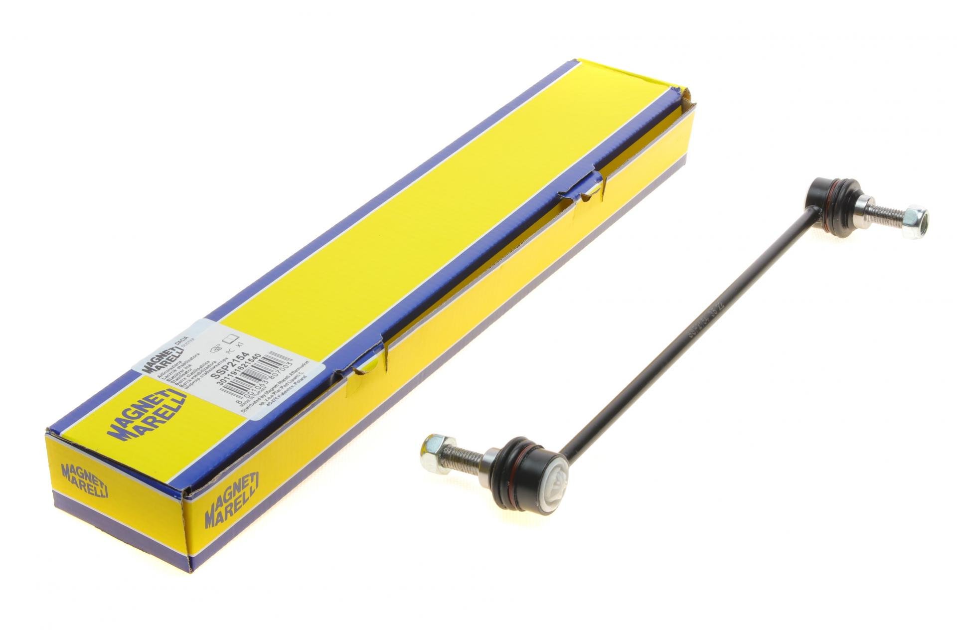 Тяга стабилизатора переднего Renault Duster 11-/Dacia Duster 10- SSP2154 301191621540 MAGNETI MARELLI