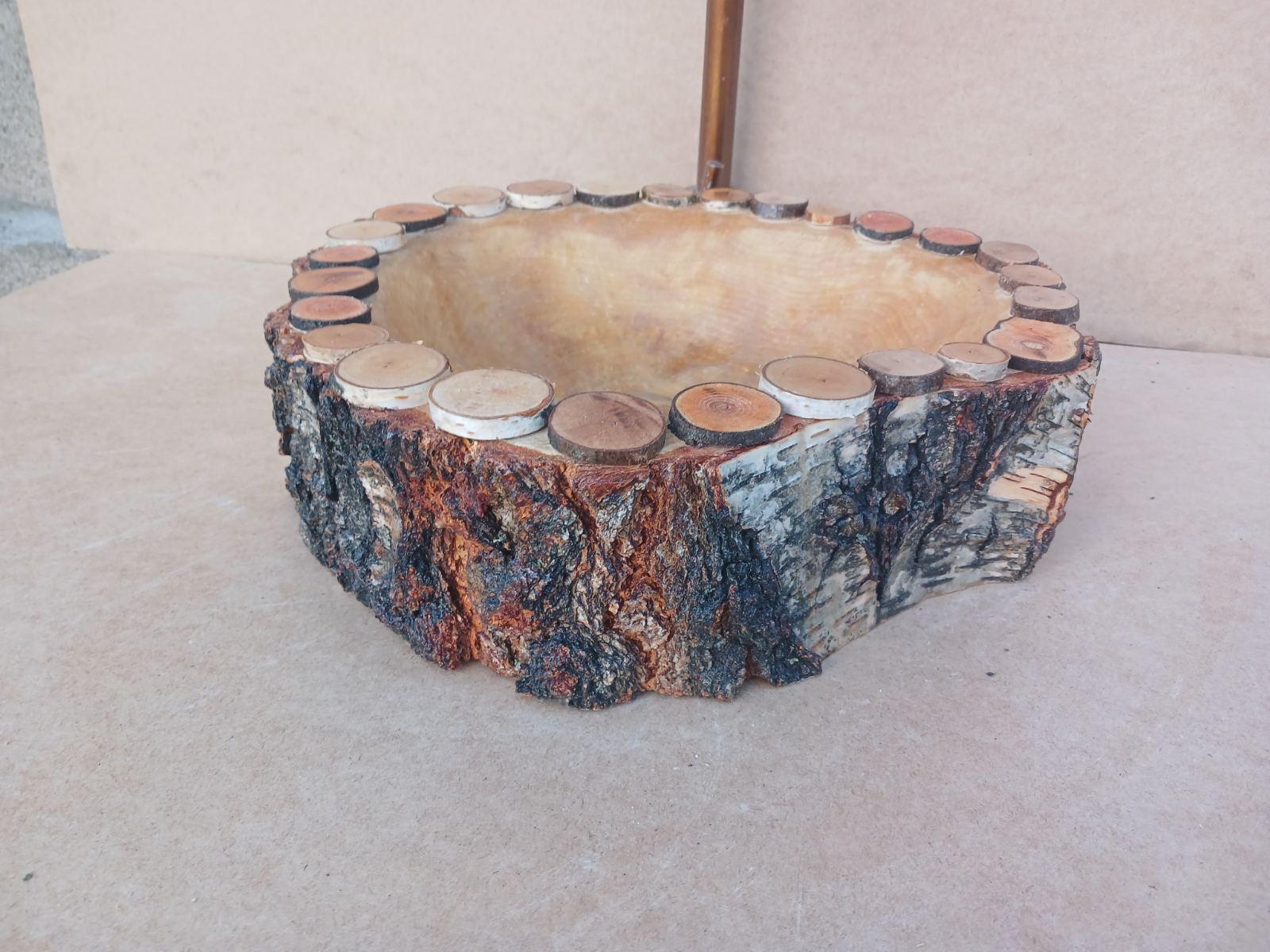 Раковина дерев'яна з епоксидним покриттям 37х36х10 см - фото 4 Раковина дерев'яна з епоксидним покриттям 37х36х10 см - фото 4