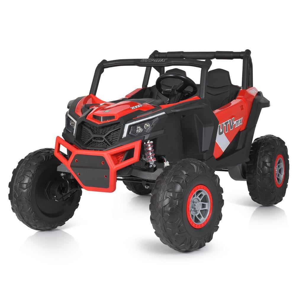 Детский электромобиль двухместный Bambi джип багги 4WD M 4567EBLR Красный