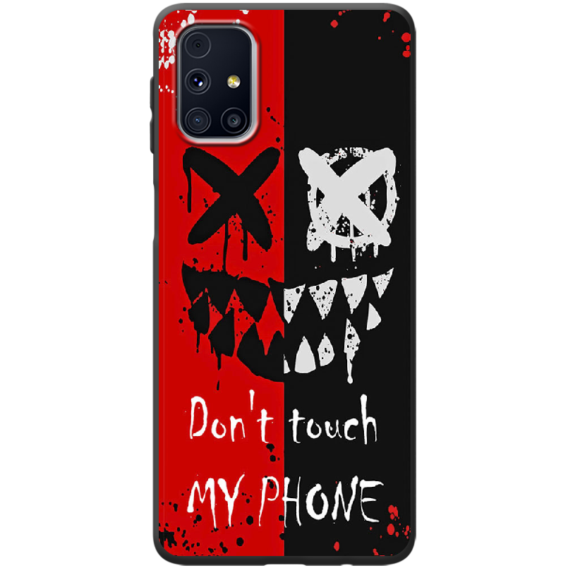 Чехол Boxface Samsung M317 Galaxy M31s Bad Smile Чорний силікон (40942-up2468-42019)