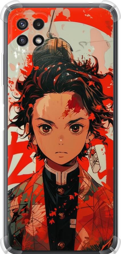 Чехол на Samsung Galaxy A22 5G A226B Тандзиро Камадо (6131sp-2581-42517)