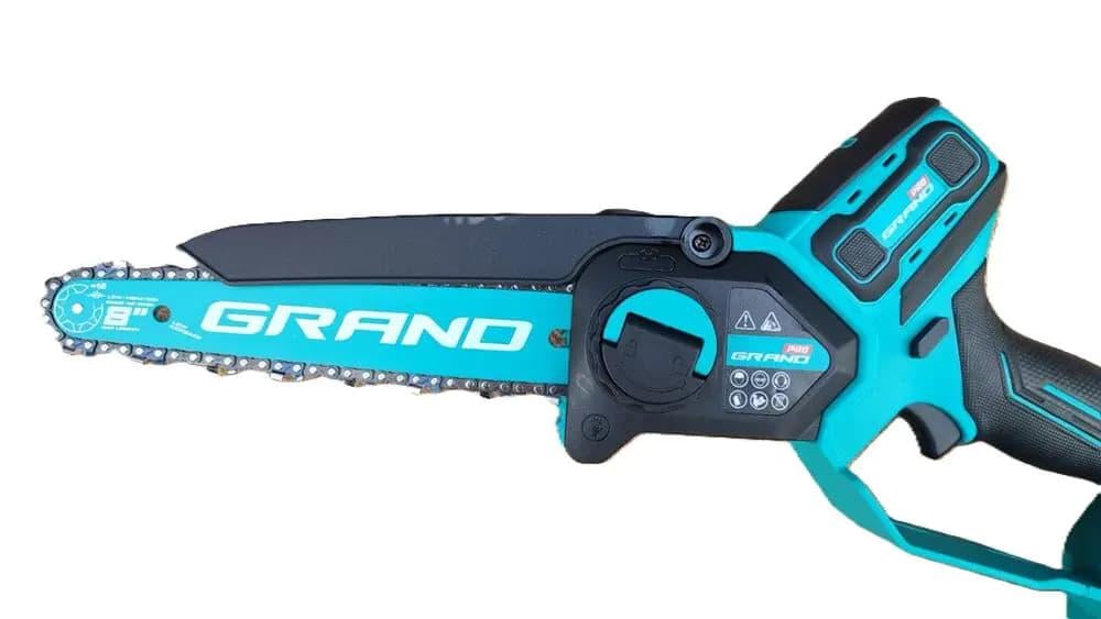Пила ланцюгова акумуляторна Grand АПЦ‑8HS/4‑2 (HIGH SPEED) - фото 6 Пила ланцюгова акумуляторна Grand АПЦ‑8HS/4‑2 (HIGH SPEED) - фото 6