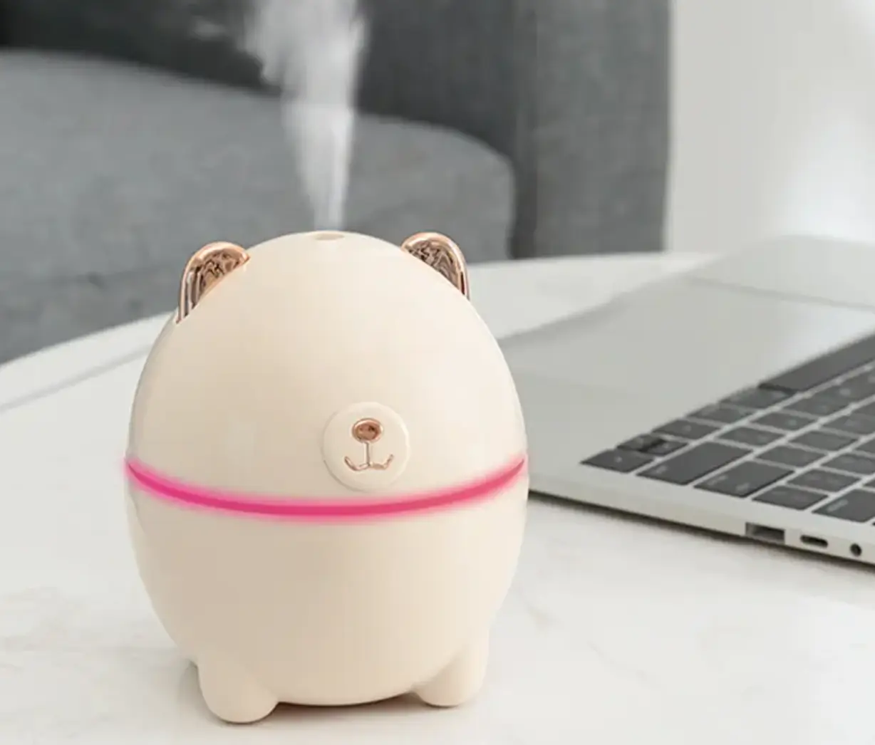 Увлажнитель воздуха и ночник Humidifier Polar Bear USB 220 мл 2в1 (00399) (00399) - фото 3