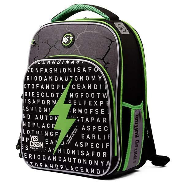 Рюкзак шкільний каркасний YES Lightning 38х29х15 см (ЦБ-00030827)