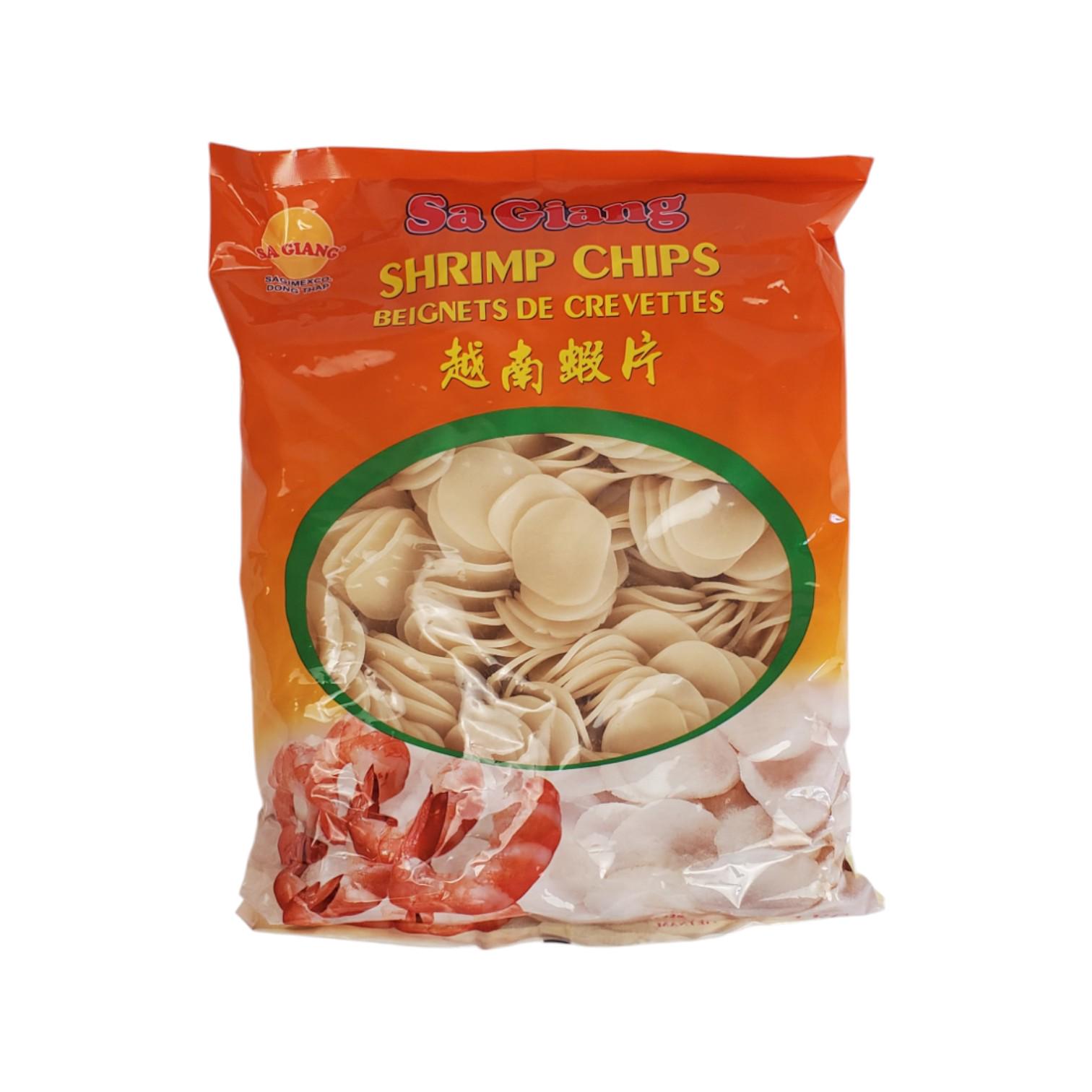 Рисовые чипсы SAGIANG со вкусом креветок 1 кг (AF650393)