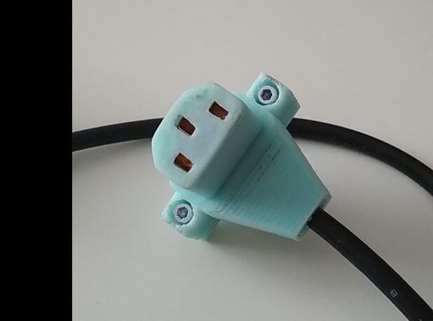 ᐉ Разборный Г-образный штекер для блока питания компьютера (9640000757 ...