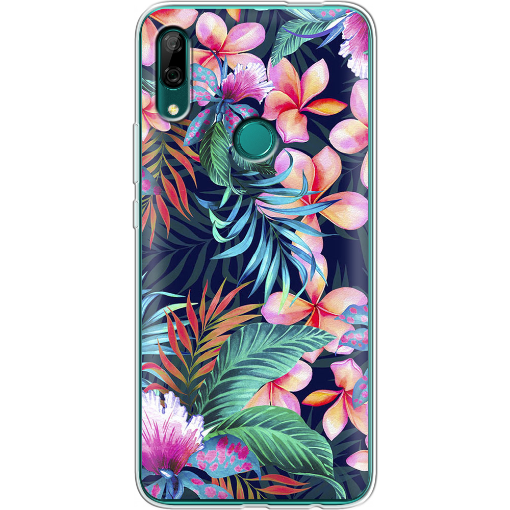 Чохол Boxface Huawei P Smart Z flowers in the tropics Прозорий силікон (37381-up1971-37381)