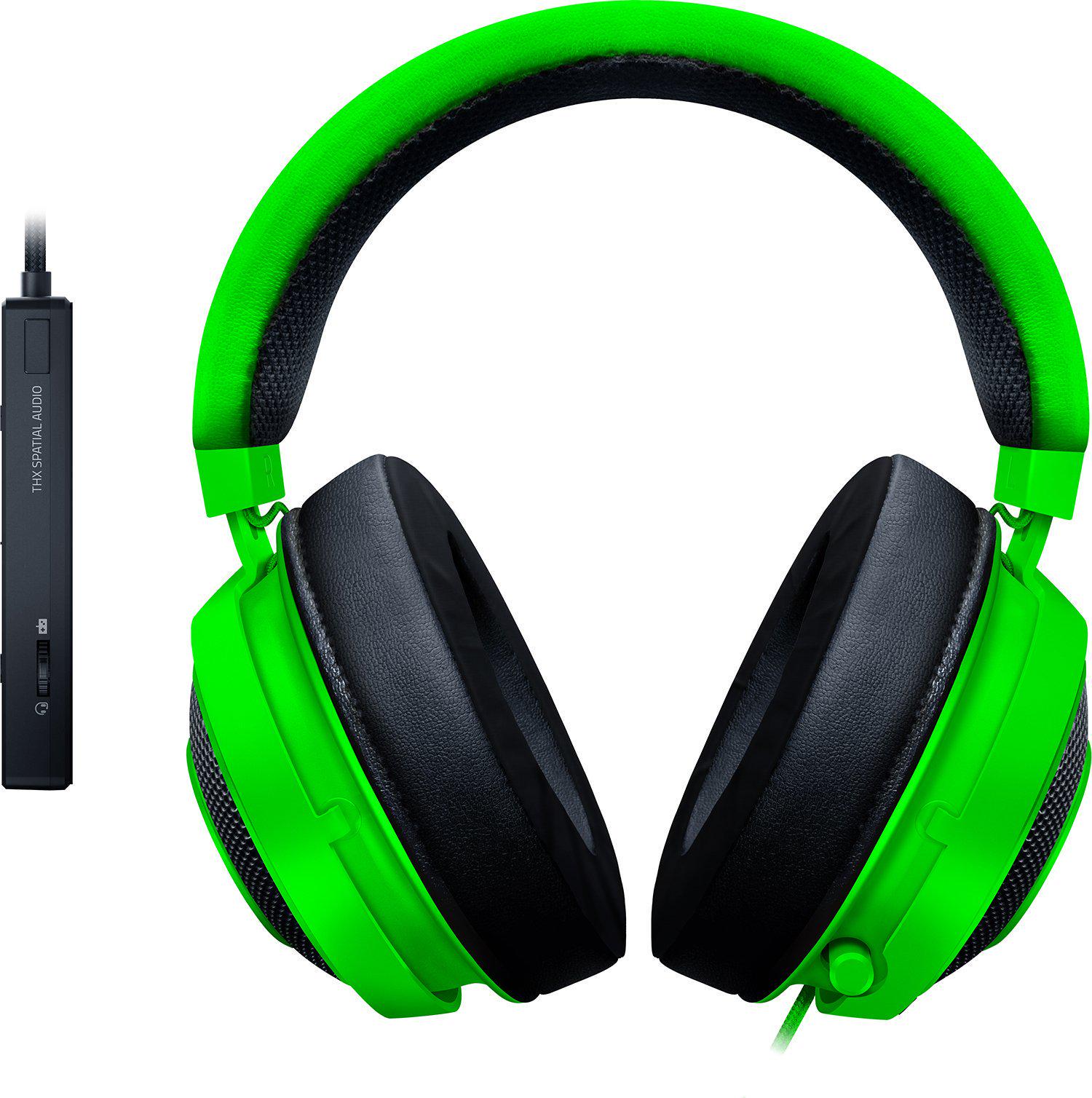 Наушники Razer Kraken Tournament Edition Зеленый (7417522) - фото 2