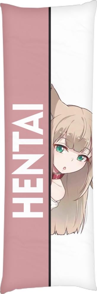 Подушка дакимакура Hentai 60x180 см (14102213)