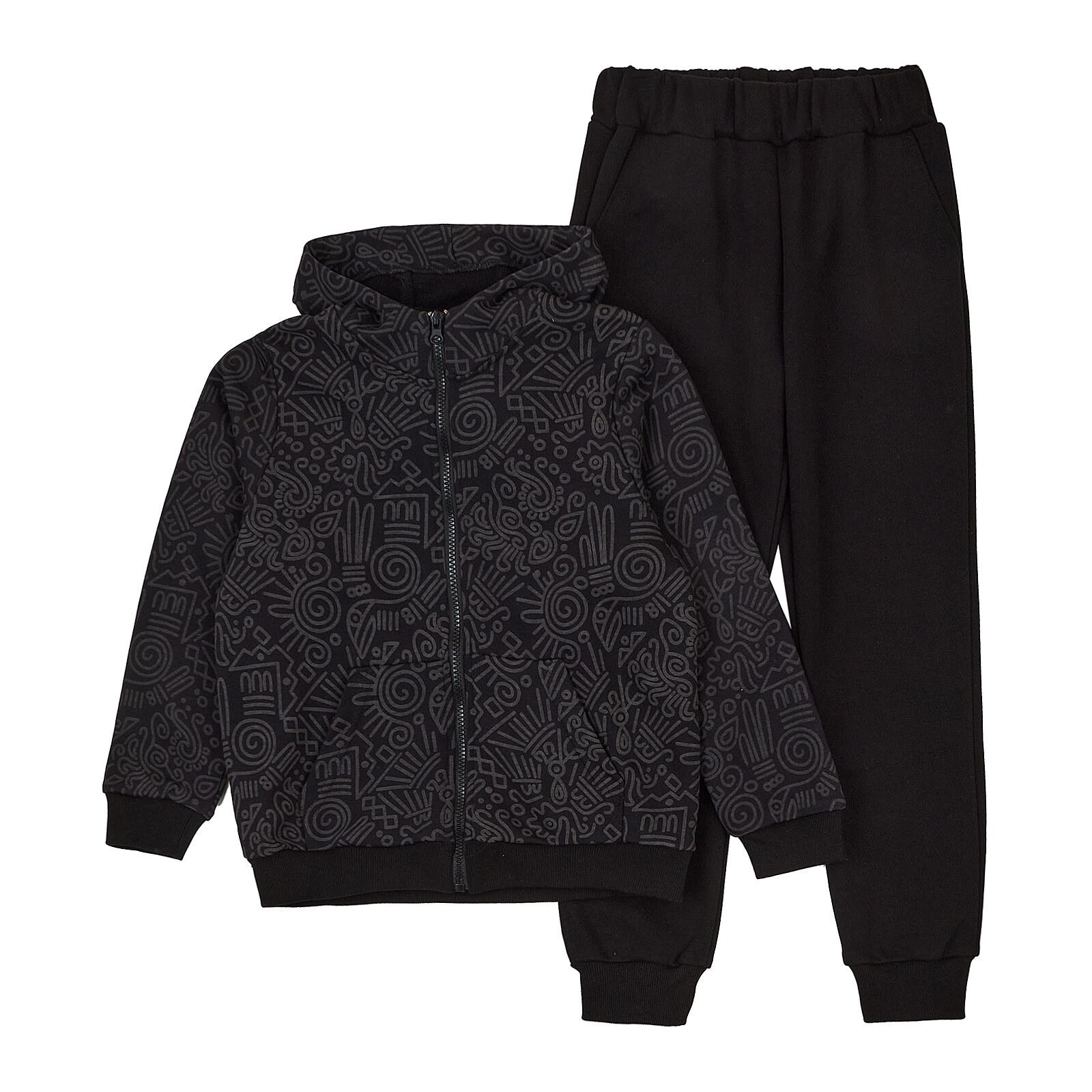 Спортивный костюм детский р. 164 Черный (К2ДВ115)