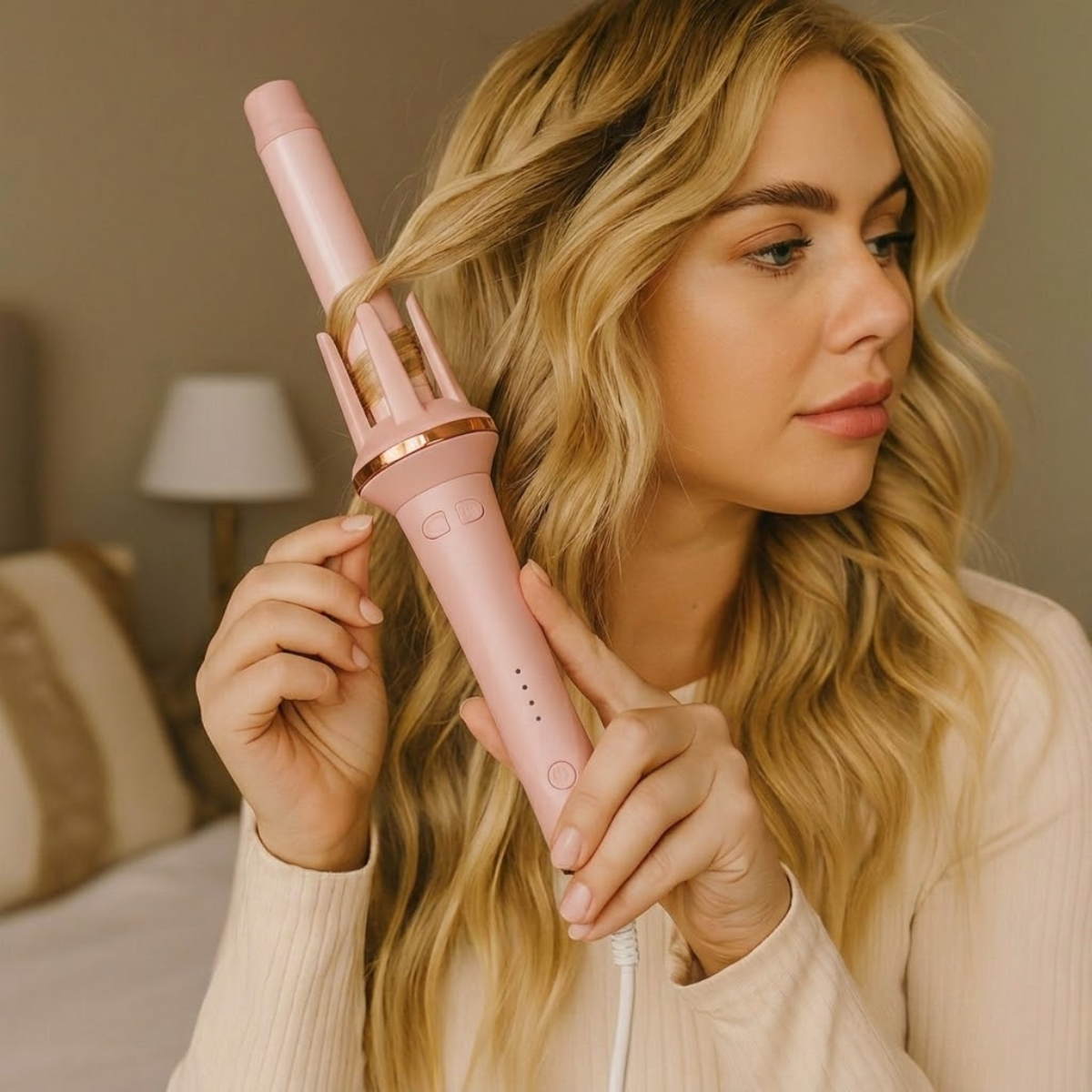 Плойка для локонів Hair Curler автоматична (LY-884-Pink) - фото 5 Плойка для локонів Hair Curler автоматична (LY-884-Pink) - фото 5