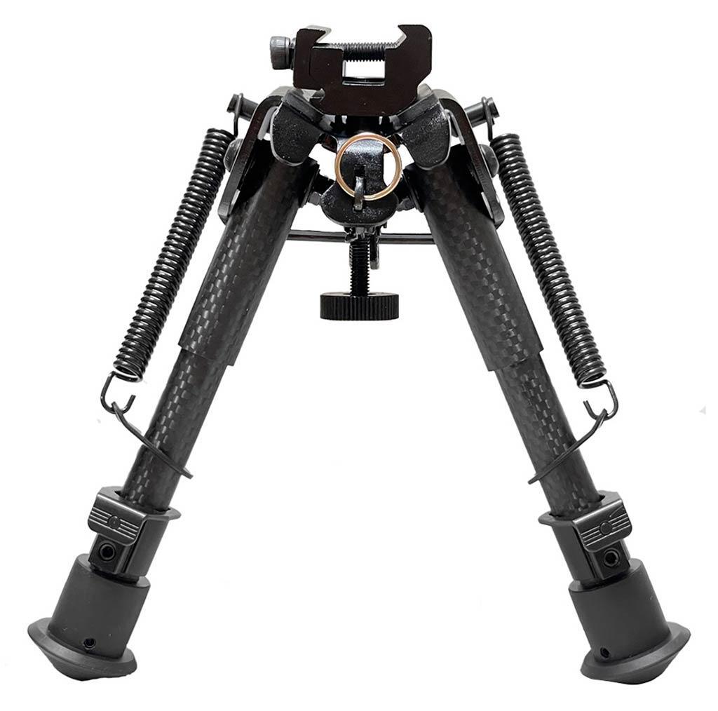 Сошки Buvele Carbon Bipod на антабку 15,2 22,9 см з перехідником на Weaver/Picatinny