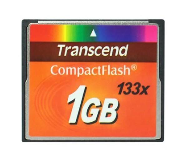 Карточка памяти Transcend 133X Compact Flash 1 GB (18343447)