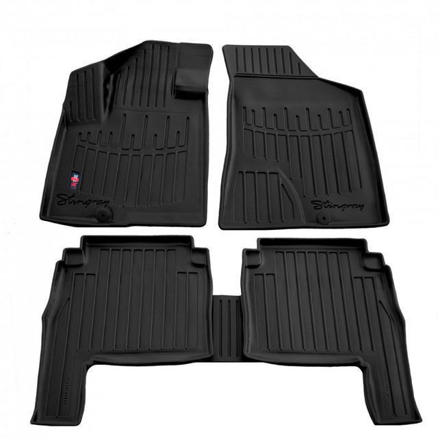 Коврики в салон с бортиками Stingray для Hyundai Santa Fe II CM 2006-2010 гг. (5009035)