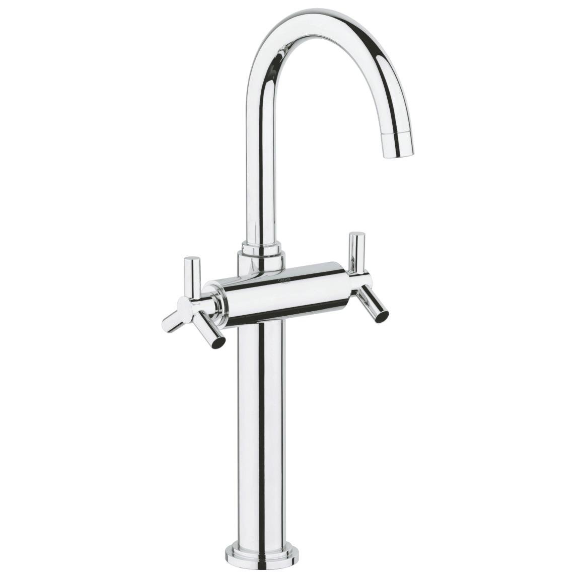 Смеситель для умывальника Grohe Atrio Ypsilon 21044000 высокий двухвентильный Хром (150609)