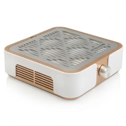 Витяжка для манікюру та педикюру CYCLONE X с НЕРА-фільтром настольна 60 W Gold