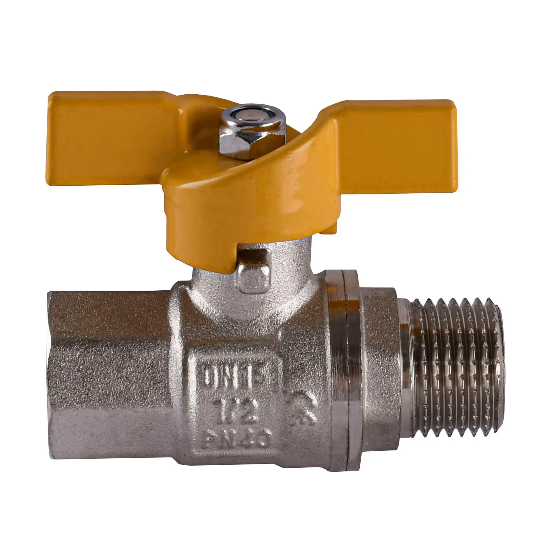 Кран шаровой прямой SELBA 1/2″ ЗВ ЖМ SL1508 (GSR-000009622)