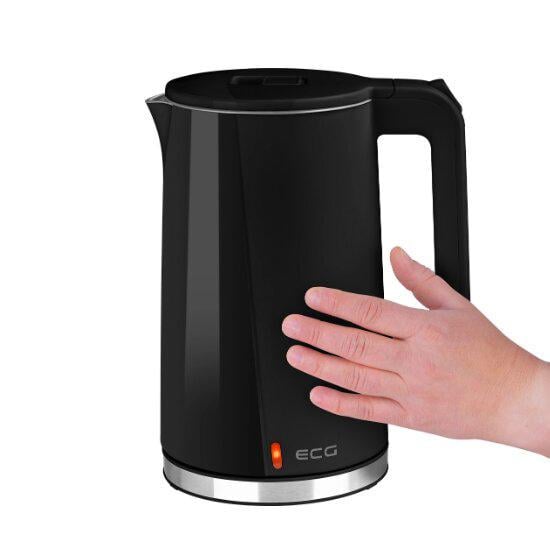 Електрочайник ECG RK 1702 Safe to Touch Black (optk_82798) - фото 2 Електрочайник ECG RK 1702 Safe to Touch Black (optk_82798) - фото 2