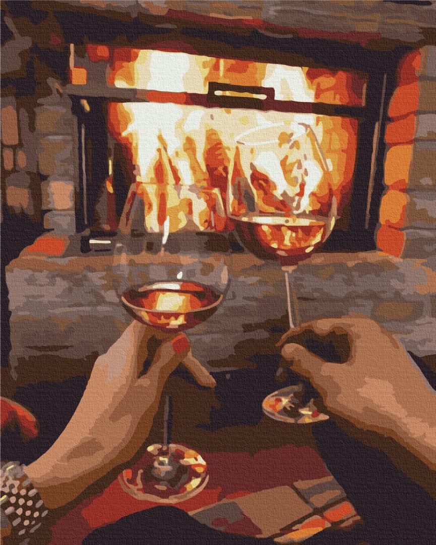 Картина по номерам Brushme Вечер для двоих 48x60 см (BS51816L)