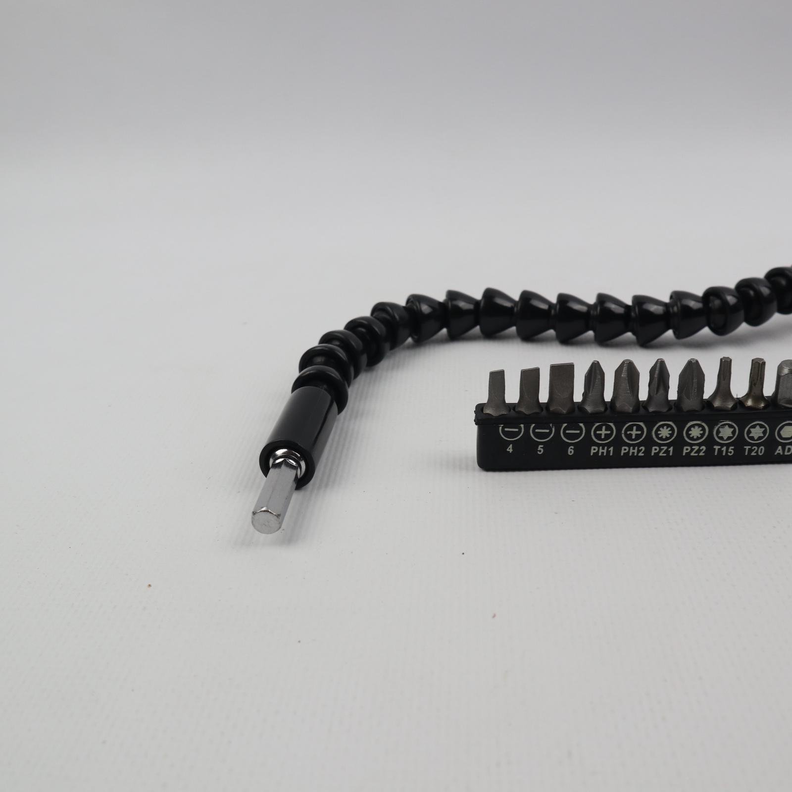 Гнучкий подовжувач для шуруповерта біти 10 шт. (4123352) - фото 6