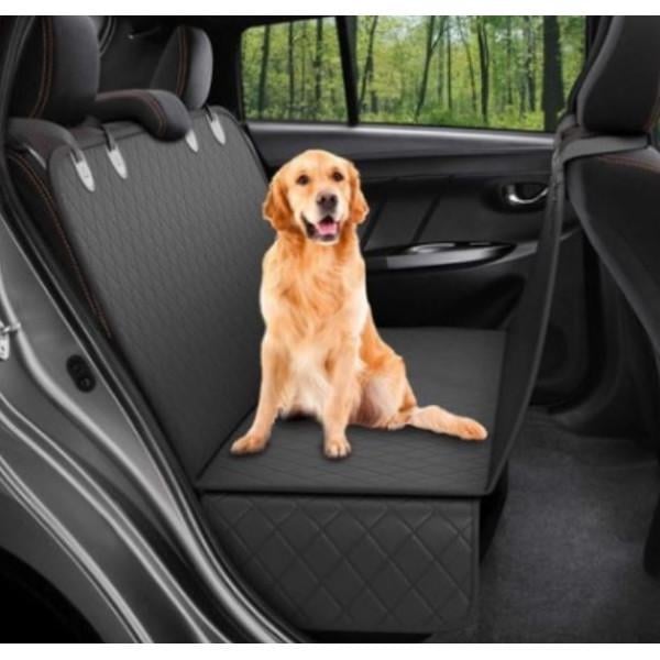 Коврик-чехол защитный long win на заднее сиденье в авто для животных Черный (М4800287) - фото 2 Коврик-чехол защитный long win на заднее сиденье в авто для животных Черный (М4800287) - фото 2