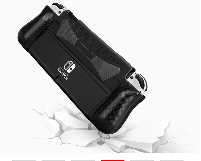 Чехол-бампер защитный Onrier для NINTENDO Switch OLED - фото 2 Чехол-бампер защитный Onrier для NINTENDO Switch OLED - фото 2