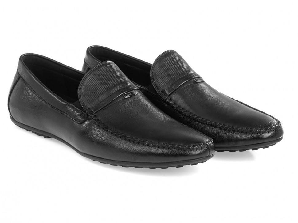 Мокасини Carlo Delari 7253003 р. 44 Чорний (23416) - фото 1