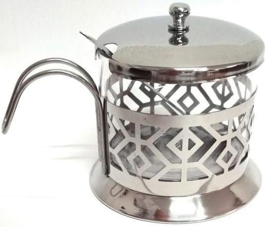 Сахарница Kamille Perlett с ложечкой 200 мл