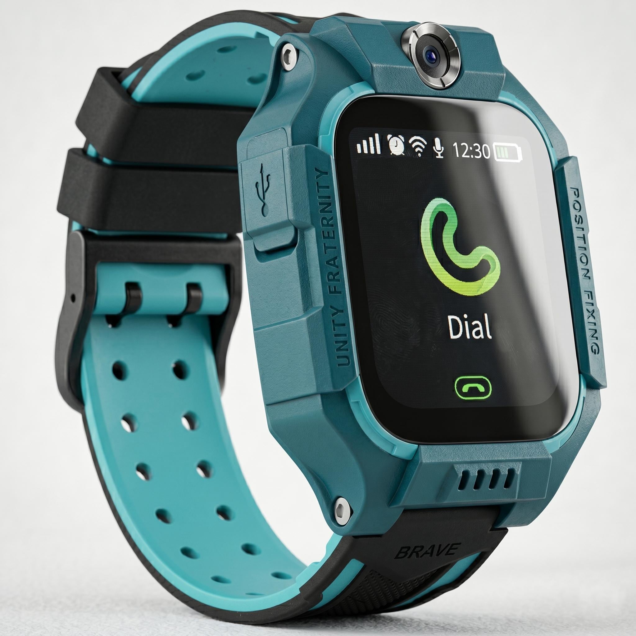 Смарт-часы детские Smart Baby Watch Q19 с SIM-картой Зеленый