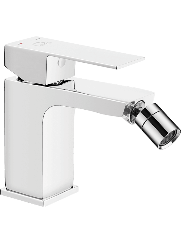 Змішувач Laveo KVADRATO для біде Хром (BLQ_032D)