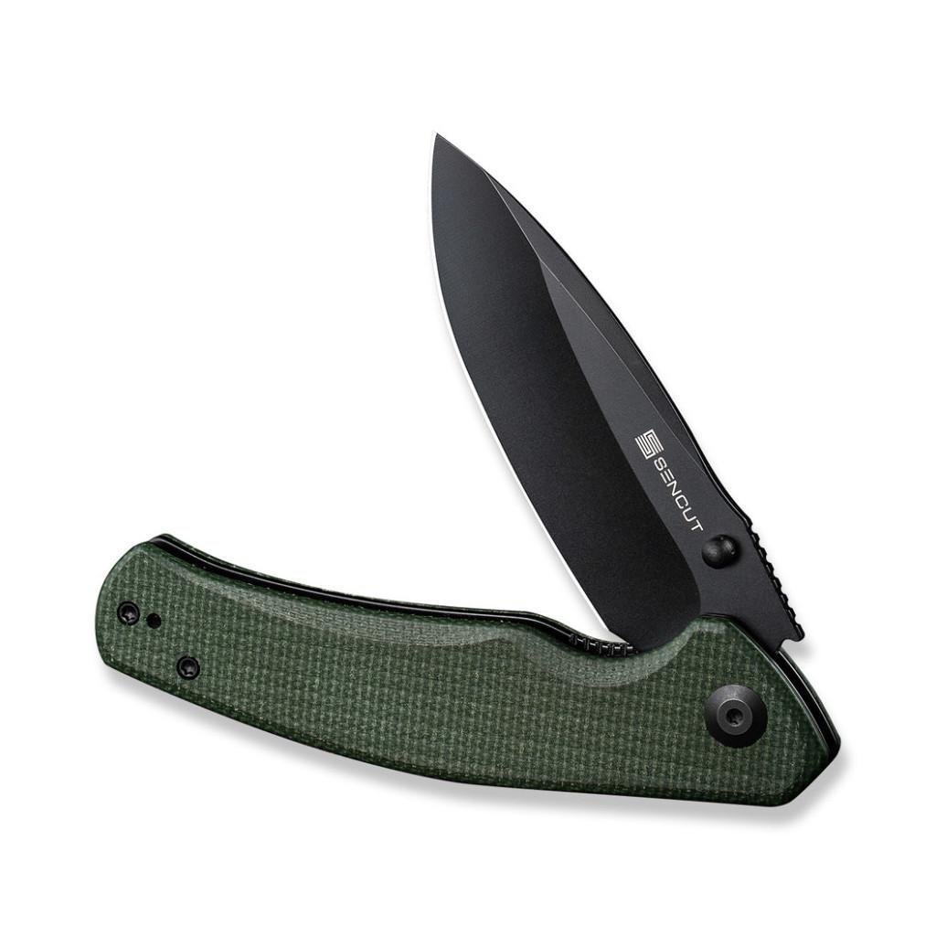 Нож охотничий Sencut Slashkin Micarta Blade Black/Green (S20066-3) - фото 4 Нож охотничий Sencut Slashkin Micarta Blade Black/Green (S20066-3) - фото 4