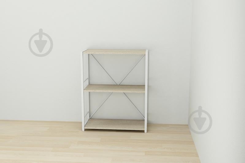 Этажерка Ferrum-decor Конект 73x60x28 см Дуб сонома (XK00226)