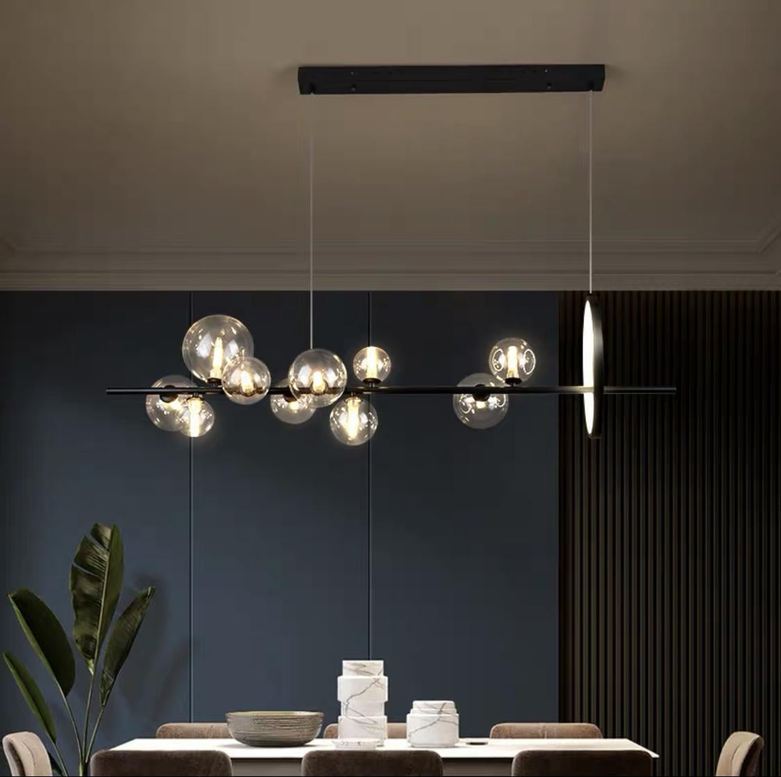 Люстра тросовая Modo Bubbles Black Long 050171/1200 bk Long