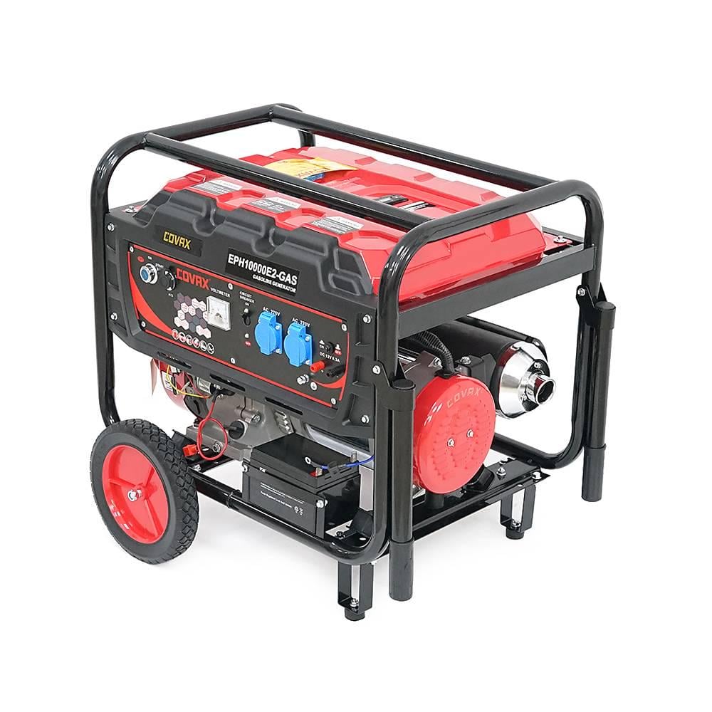 Генератор бензиновий CovaxEPH10000E2-GAS 7,0kW однофазний 220V 50Hz DC12V 18HP Electric Starter tank 25L 690x535x555 мм (39163)